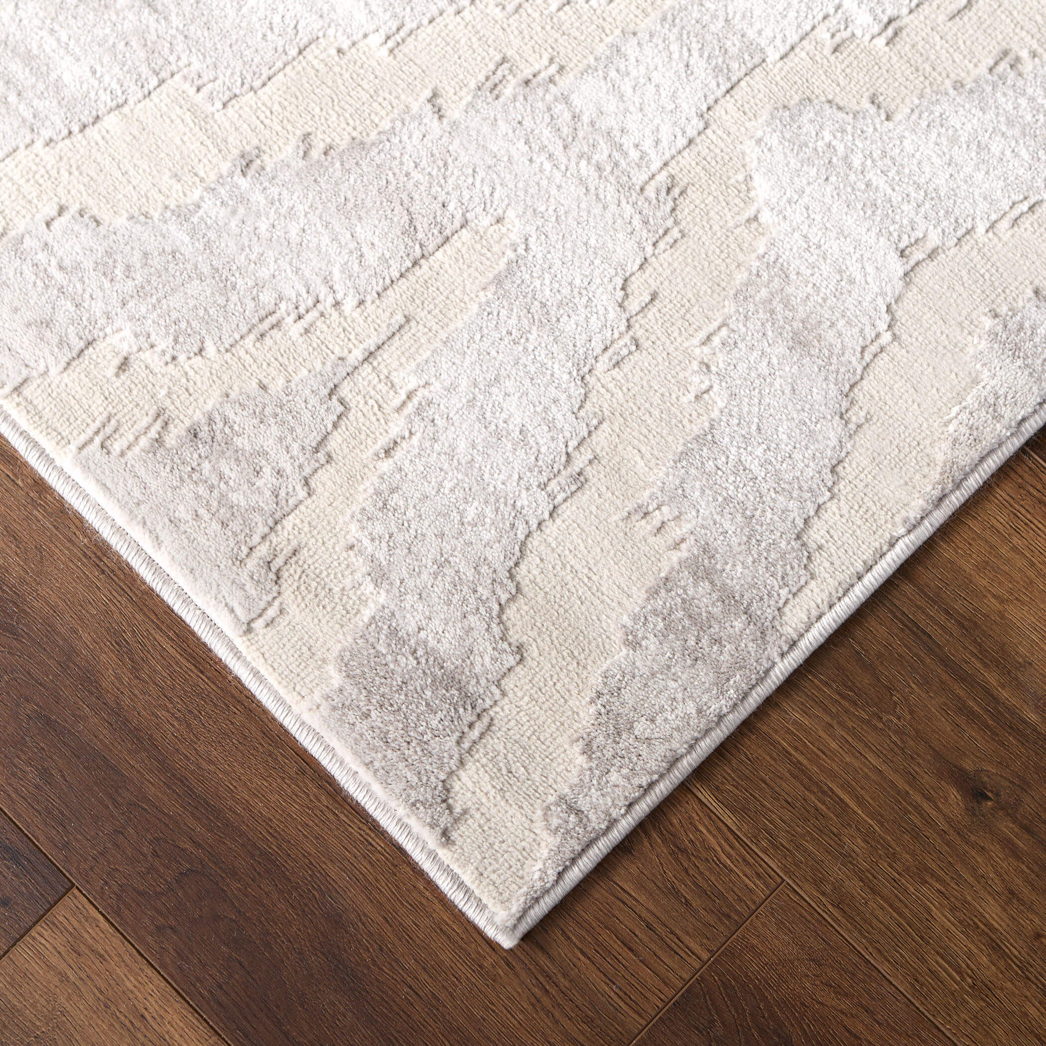 Betsi Tonal Textured Diamond Neutral Rug