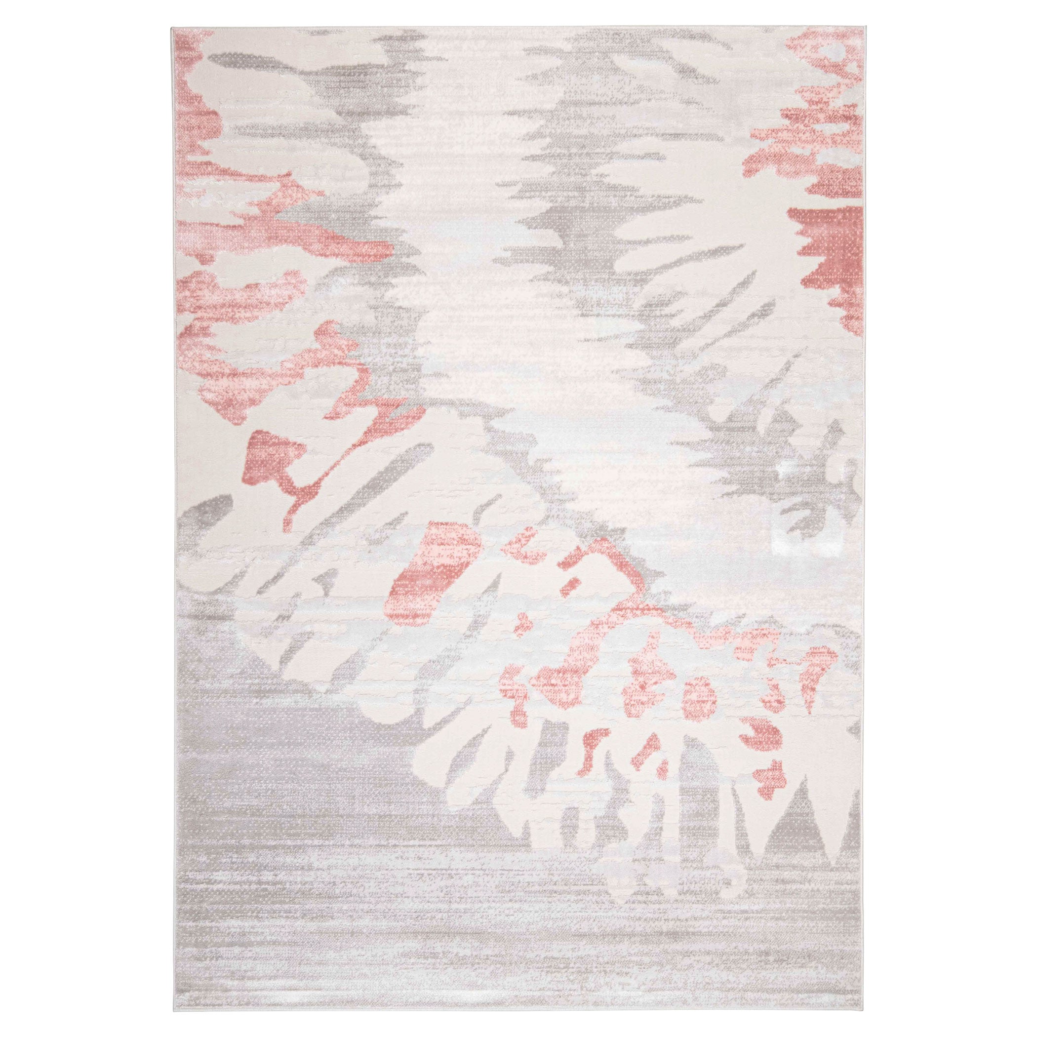 Betsi Retro Pink Sunbrust Rug