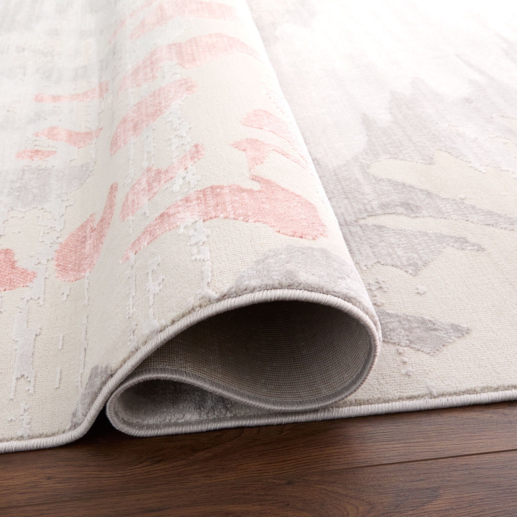 Betsi Retro Pink Sunbrust Rug