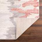 Betsi Retro Pink Sunbrust Rug