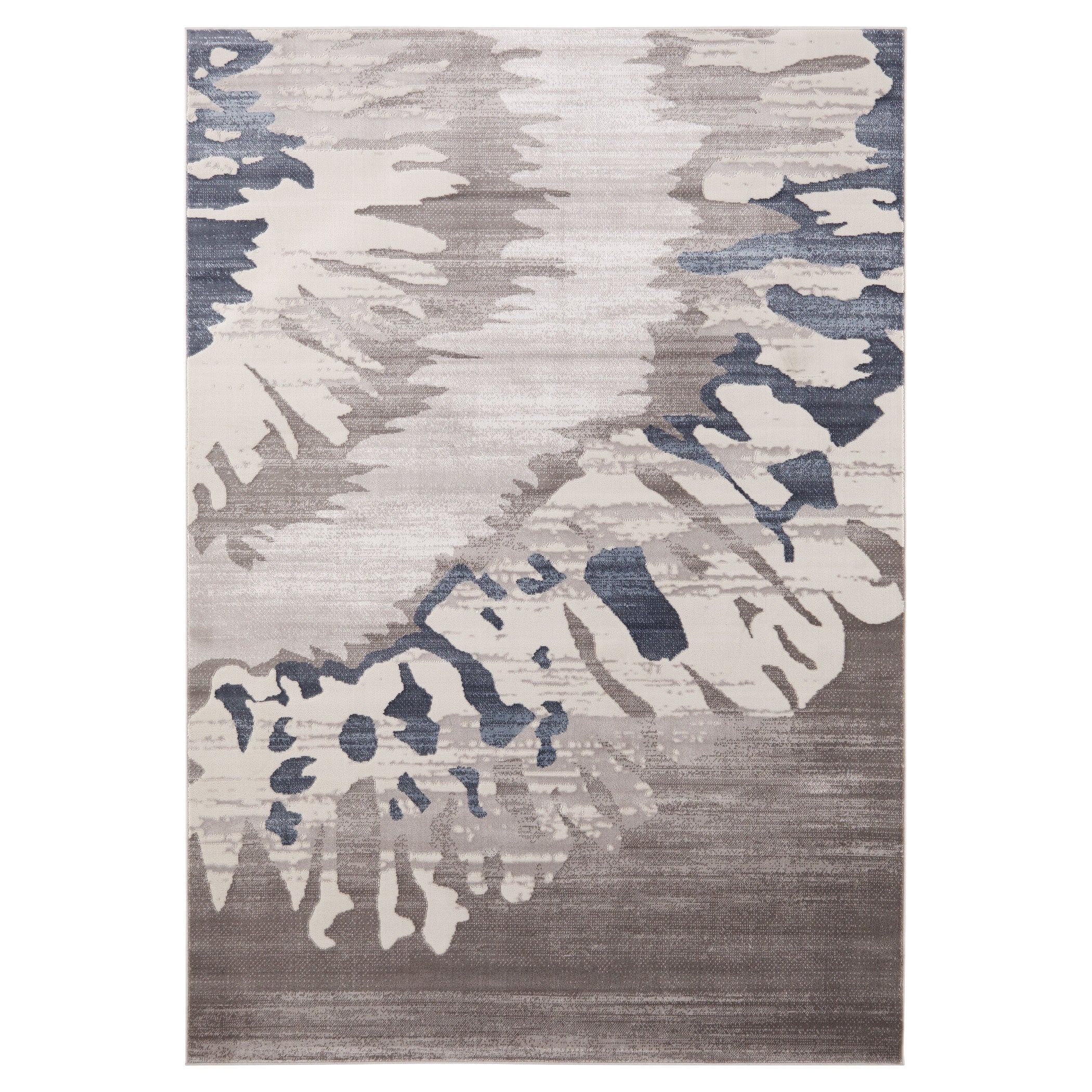 Betsi Retro Blue Sunburst Rug