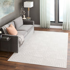 Brenta Geometric Ivory Rug