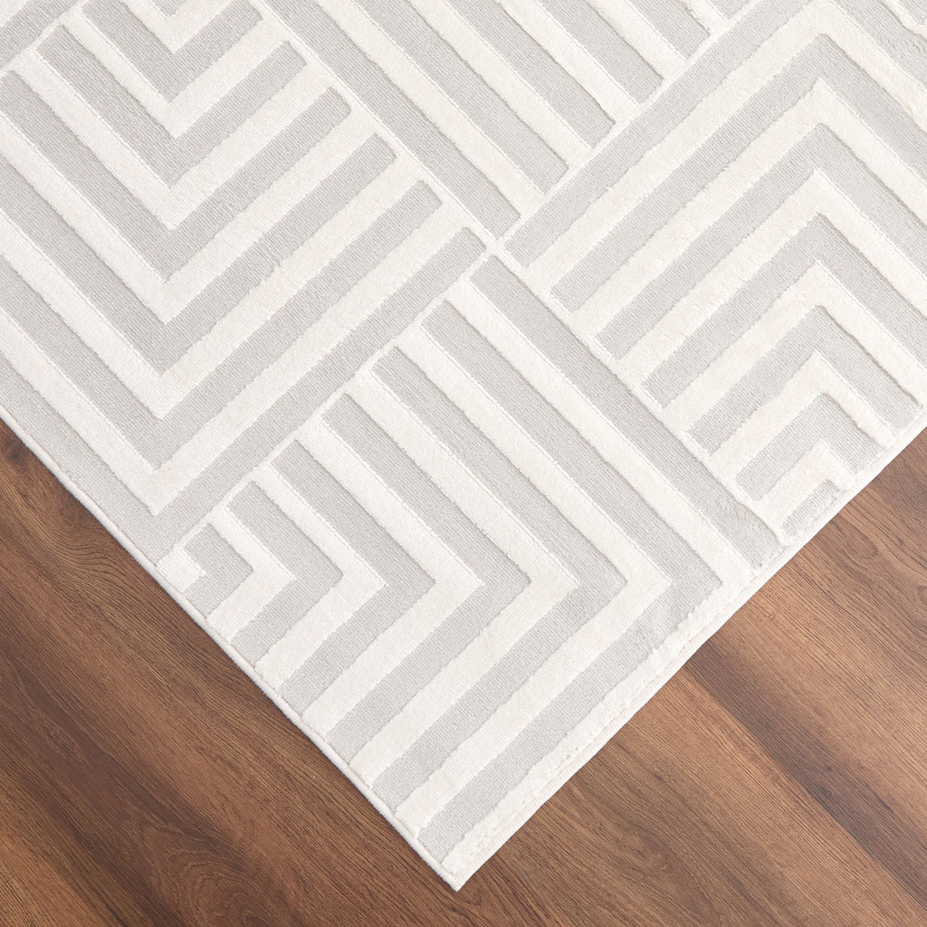 Brenta Geometric Ivory Rug