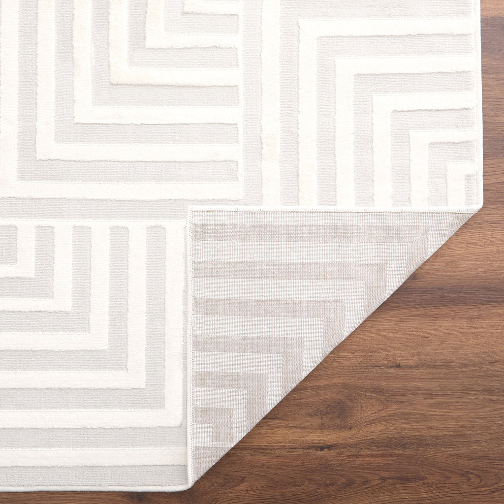 Brenta Geometric Ivory Rug