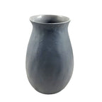 Handcrafted Warm Grey Aluminum Vase