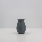 Handcrafted Warm Grey Aluminum Vase