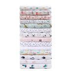 Holiday Doodles 100% Cotton Flannel Pigment Printed Sheet Set