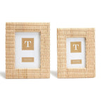 Criss Cross Weave Photo Frame, Set of 2
