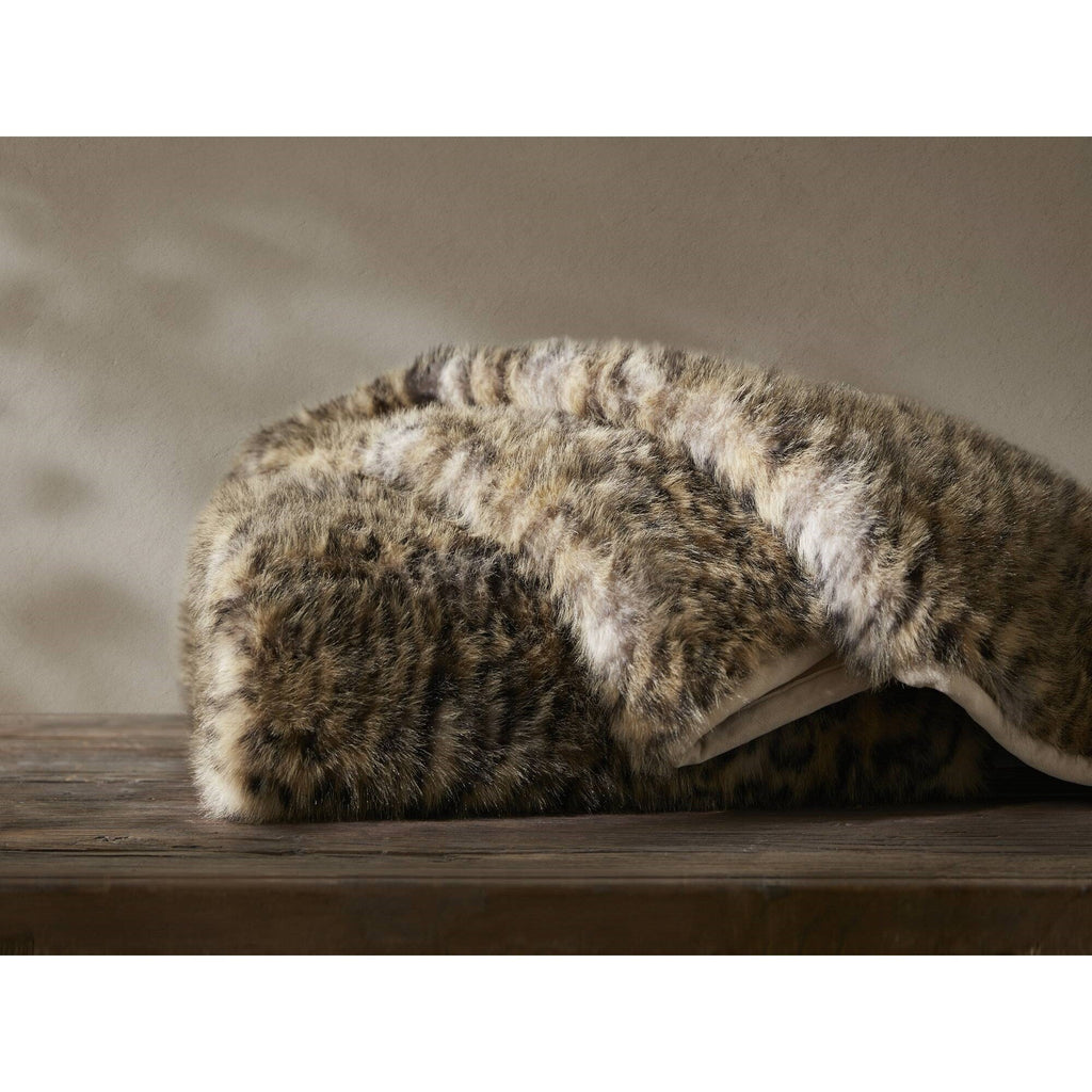 Luxe Faux Fur Throw Blanket