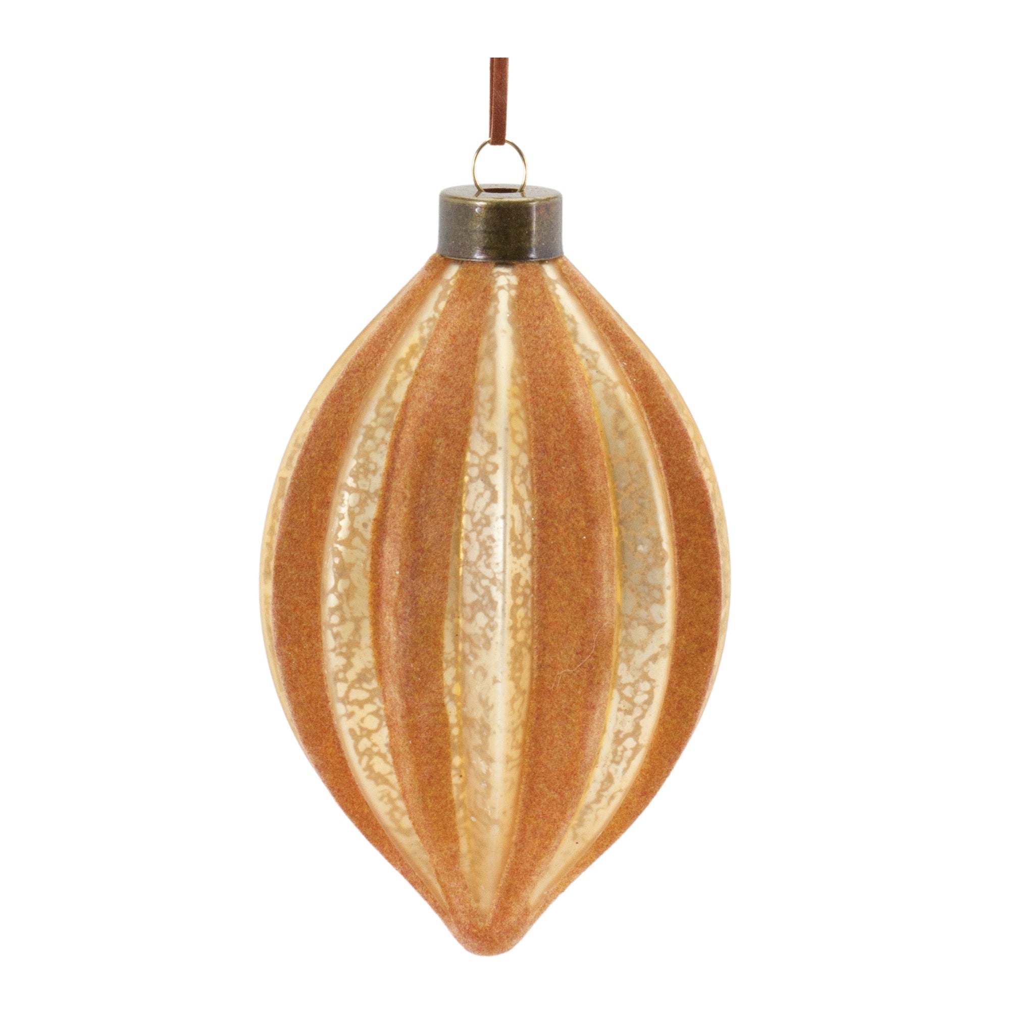 Ribbed Glass Ornament, Set of 12