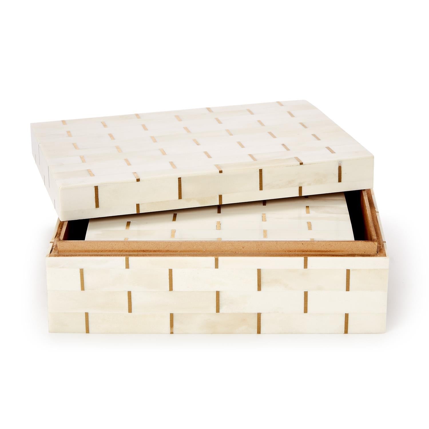Vendome Covered Boxes, Set of 2