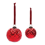 Mercury Glass Ball Ornament (Set of 4)