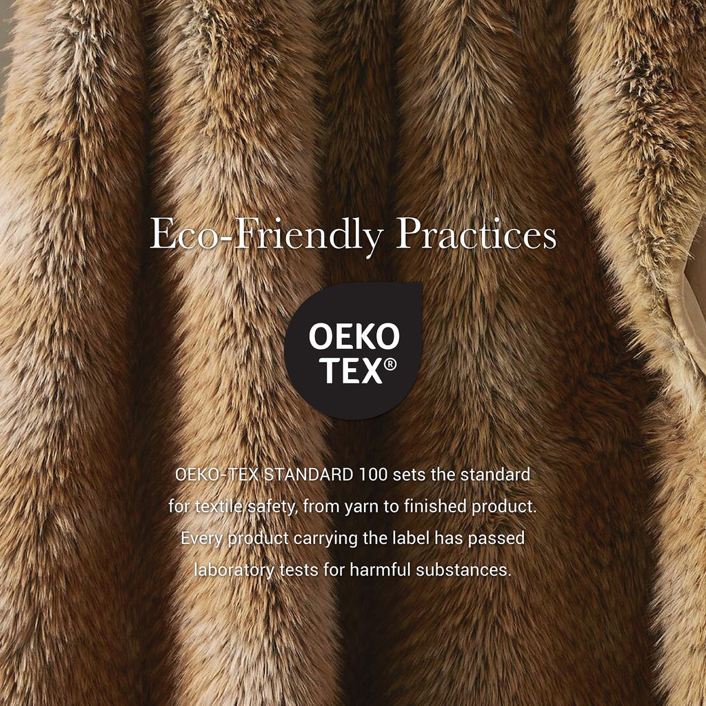 Luxe Faux Fur Throw Blanket