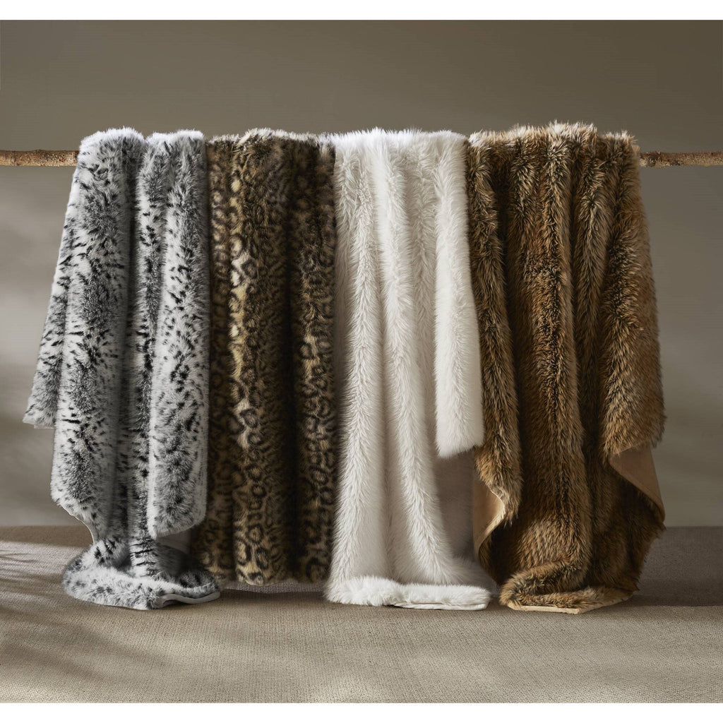 Luxe Faux Fur Throw Blanket