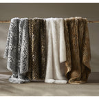 Luxe Faux Fur Throw Blanket