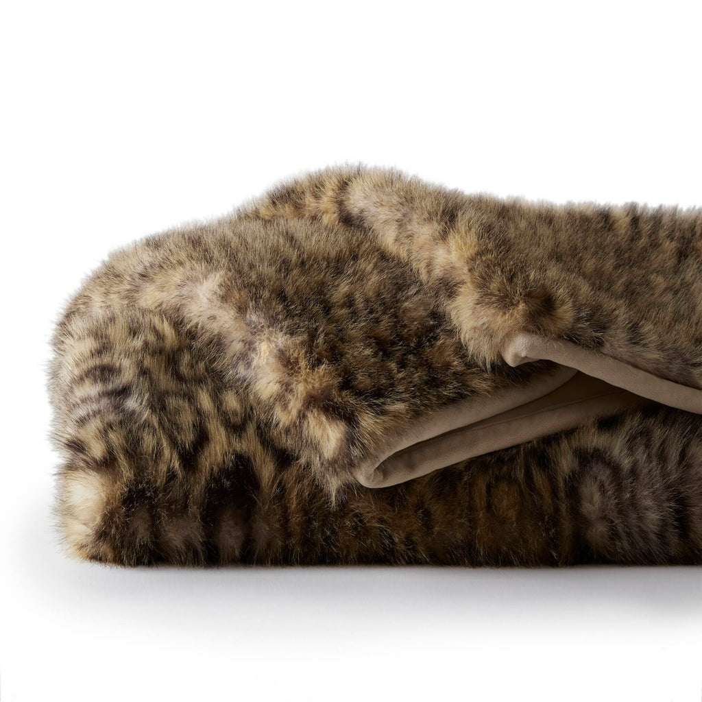 Luxe Faux Fur Throw Blanket