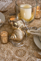 Gold Sequin Mesh 16x10' Table Runner Roll