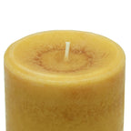 Pier 1 Amber Musk 3x6 Solid Pillar Candle