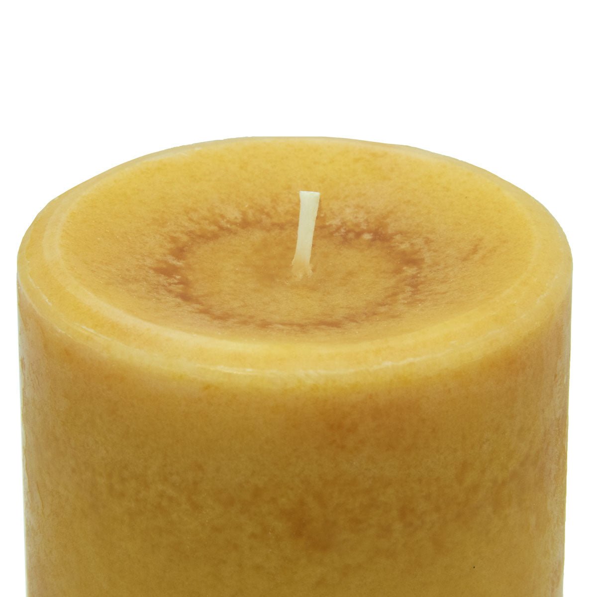 Pier 1 Amber Musk 3x6 Solid Pillar Candle
