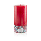 Pier 1 Apple Crisp 3x6 Mottled Pillar Candle