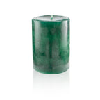 Pier 1 Holiday Forest 3x4 Mottled Pillar Candle