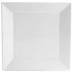 Pier 1 Luminous Porcelain Square White Salad Plates, Set of 6