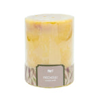 Pier 1 Patchouli 3x4 Solid Pillar Candle