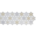 Snowflakes Embroidered Table Runner