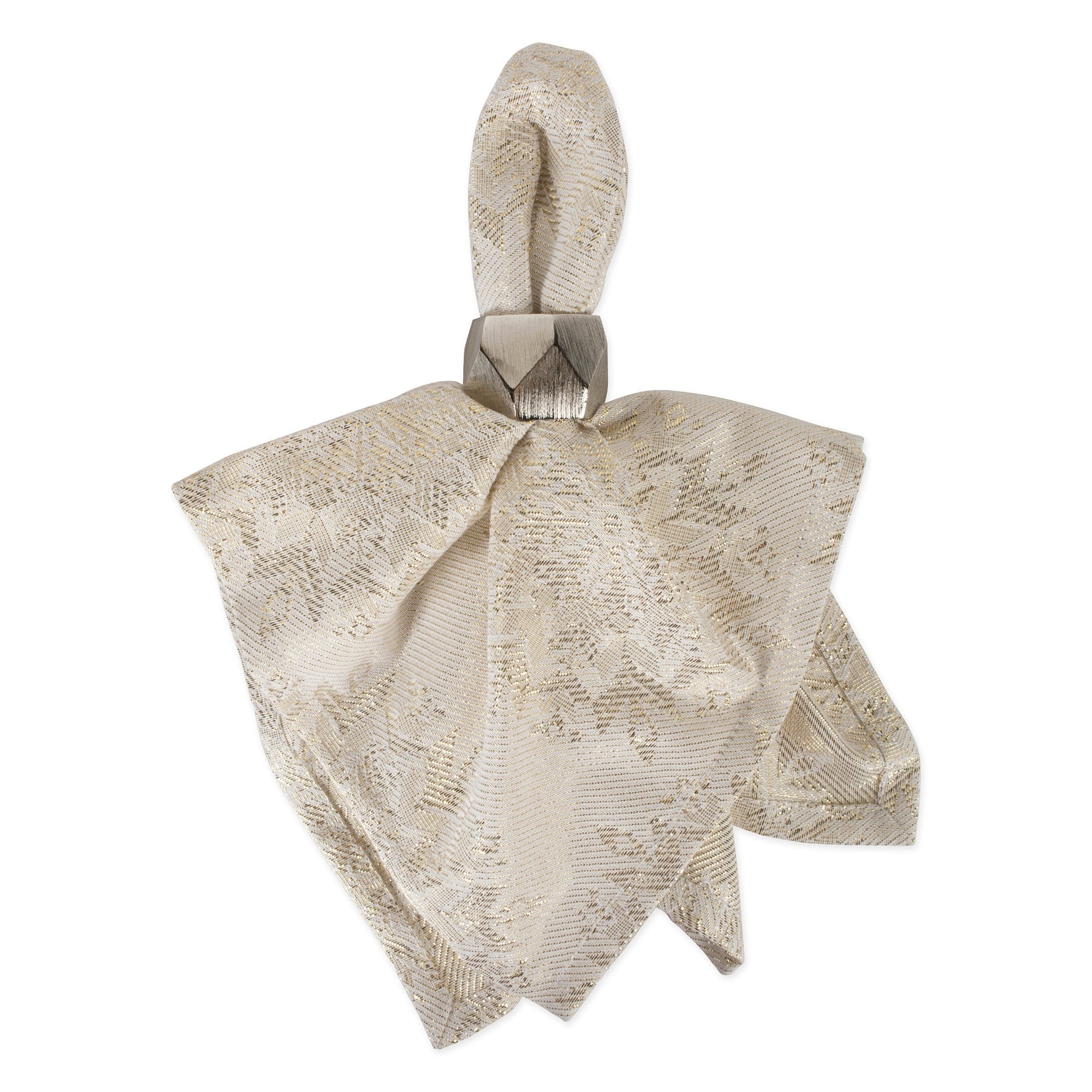 Winter Sparkle Jacquard Napkins, Set Of 6