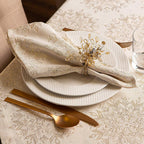 Winter Sparkle Jacquard Napkins, Set Of 6
