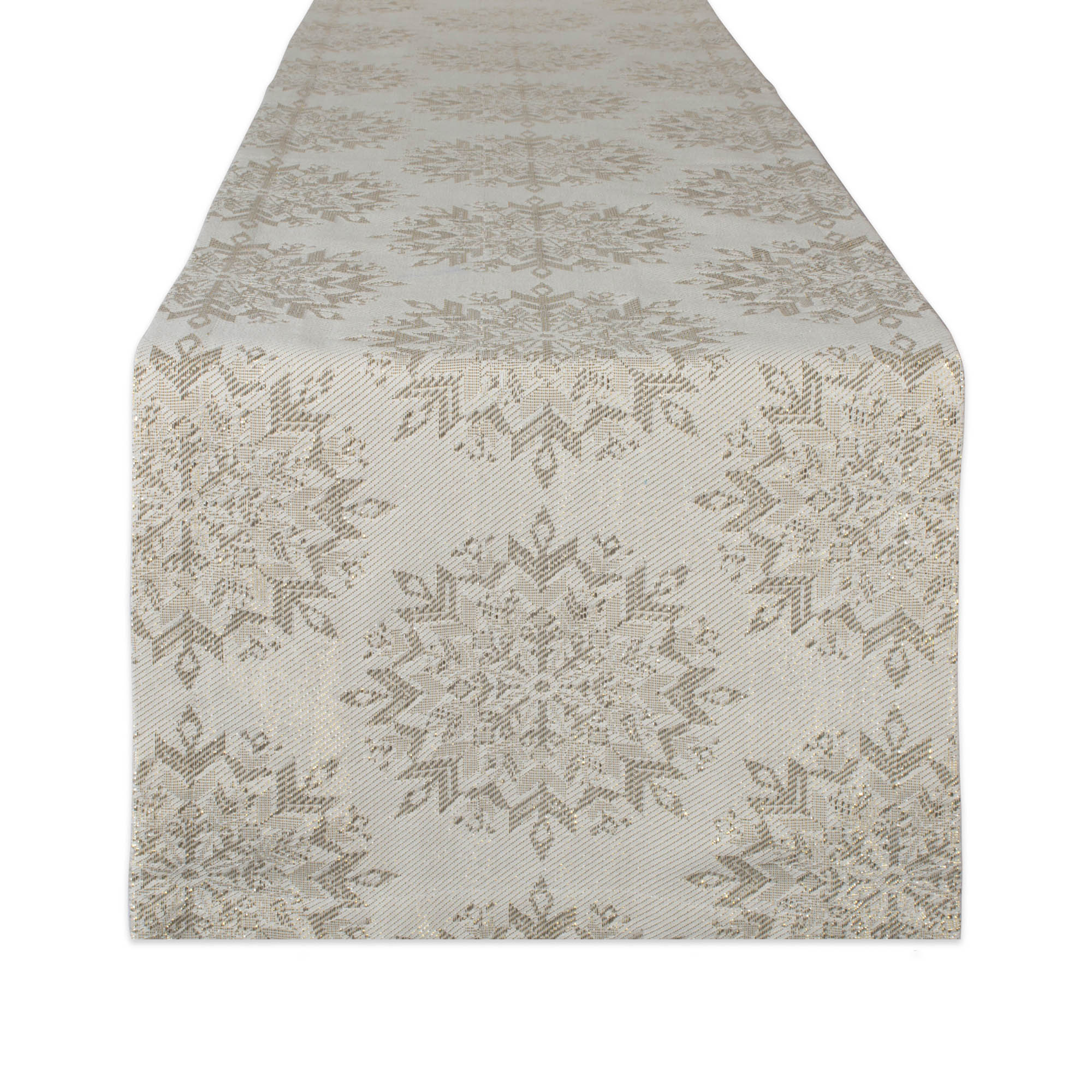 Winter Sparkle Jacquard Table Runner